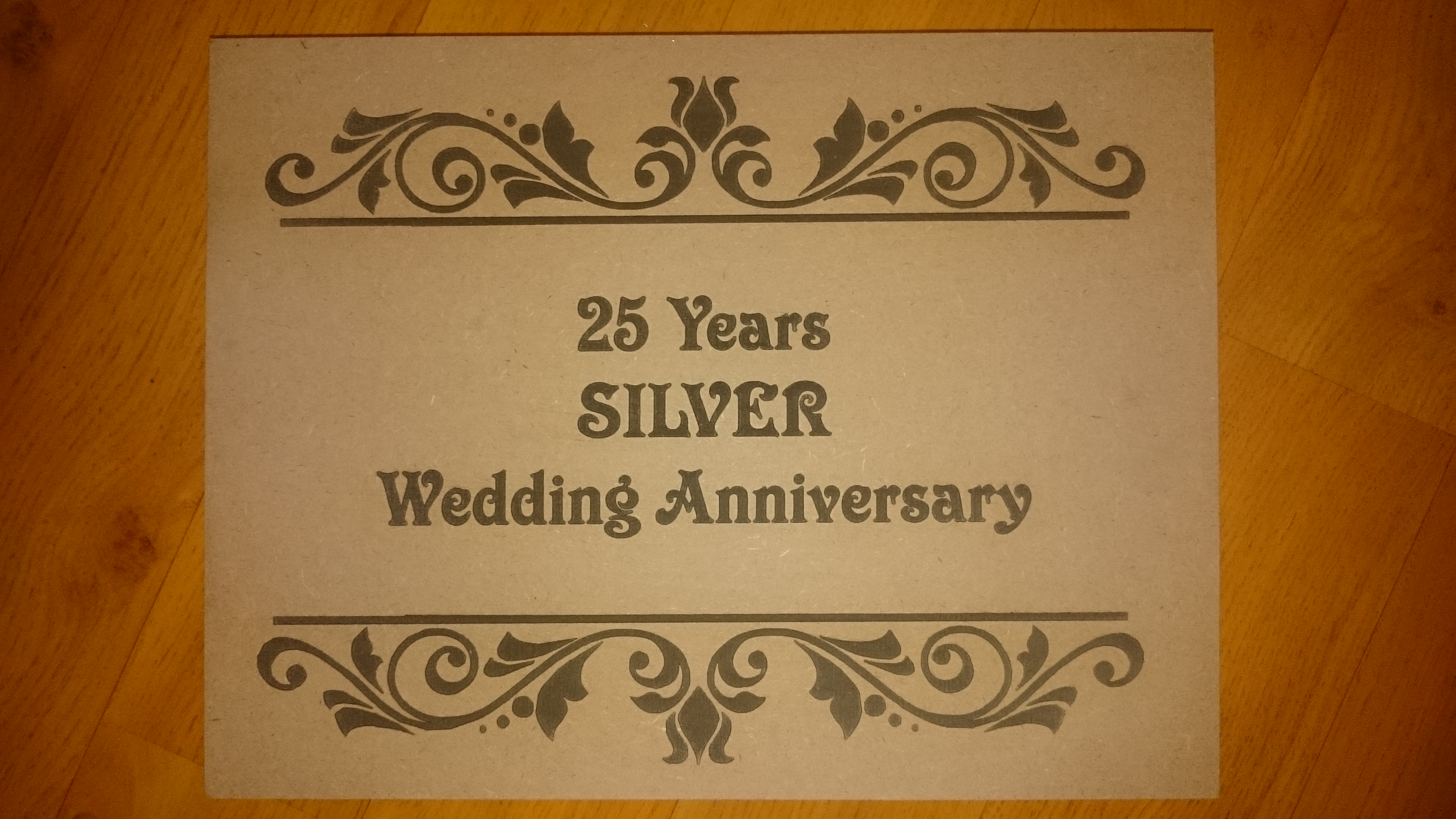 Anniversary Box with Engraving