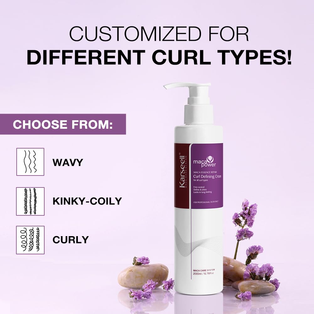 Maca Essence Curl Defining Cream 200ml - Image 6